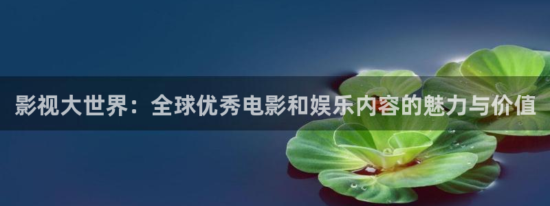 九一蓝莓视频：影视大世界：全球优秀电影和娱乐内容的魅力与价值